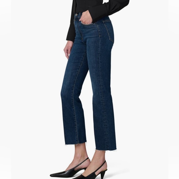 JOE’S JEANS HIGH RISE LDY CROPPED RAW EDGE SIZE 24 EUC - Picture 3 of 8